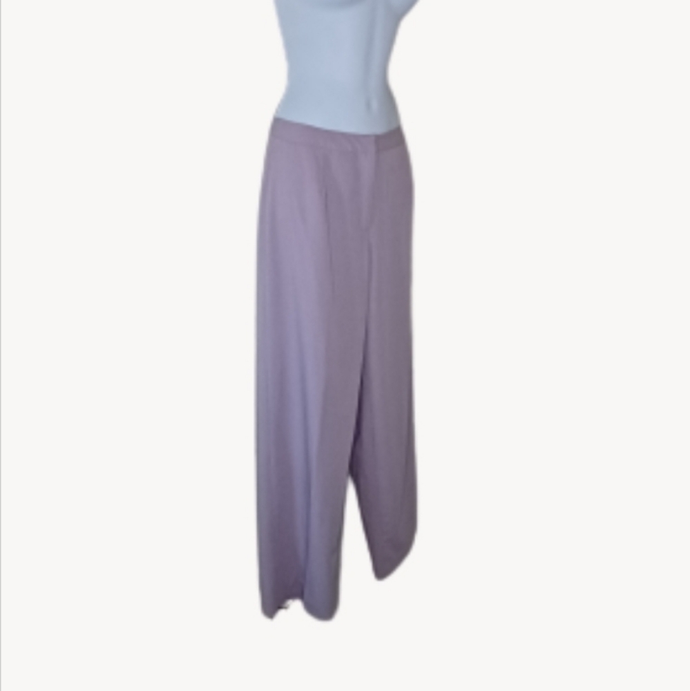 J. G. Hook Lavender Straight Wide leg Pants, sz 6P